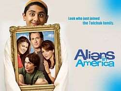 His first starred role as Raja in an American sitcom Aliens in America (2007-08).